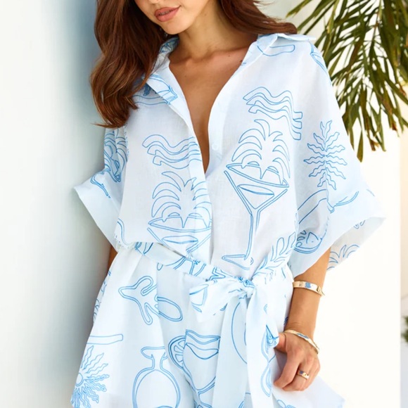 Costa Brava Romper White - Picture 3 of 3